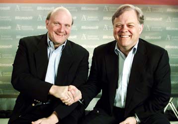 H Microsoft και η Andersen Consulting δημιουργούν νέα εταιρεία ηλεκτρονικού εμπορίου