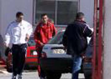 Αντίδραση των ποδοσφαιριστών του Ολυμπιακού