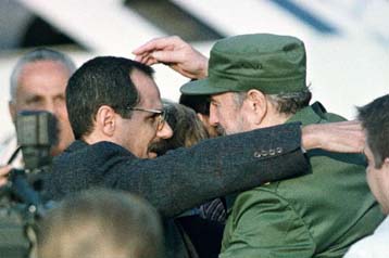 Υποδοχή ήρωα από τον Φιντέλ Κάστρο στον Ιμπερατόρι