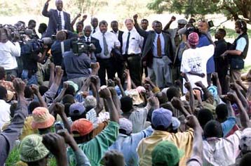 Ανεβαίνει το θερμόμετρο στη Ζιμπάμπουε