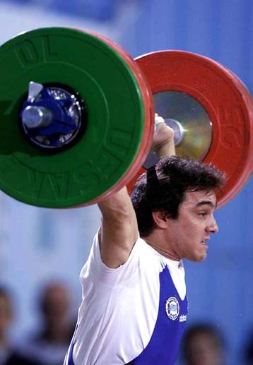 Στην όγδοη θέση του συνόλου των 69 κιλών ο Τζελίλης