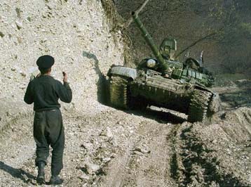 Μεγάλης έκτασης επίθεση ανταρτών στην Τσετσενία