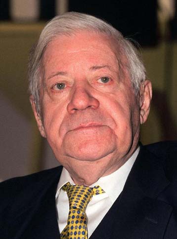 Προβληματισμένος ο Χέλμουτ Σμιτ για  ευρωπαϊκή ολοκλήρωση και παγκοσμιοποίηση