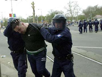 50 τραυματίες και 12 συλλήψεις στο ντέρμπι της Ουγγαρίας