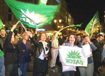 Προηγείται το ΠΑΣΟΚ με 43,6%