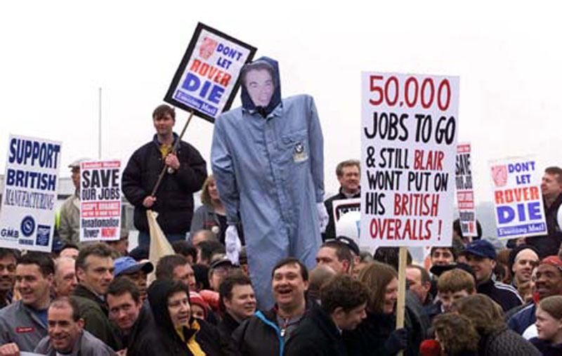 Η BMW υπαναχωρεί για τις απολύσεις στη Rover