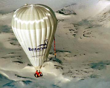 Ο πρώτος άνθρωπος στο Βόρειο Πόλο με …αερόστατο