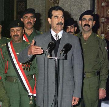 Μέτωπο Ιράκ-Γιουγκοσλαβίας κατά των ΗΠΑ οραματίζεται ο Σαντάμ Χουσεΐν