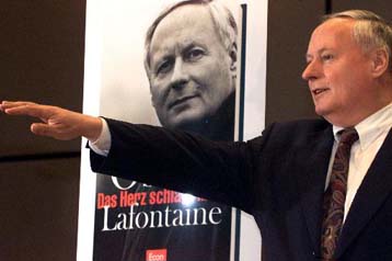 O Οσκαρ Λαφοντέν παρουσιάζει το όραμά του για το μέλλον της αριστεράς