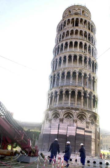 Σταθεροποιήθηκε ο Πύργος της Πίζας