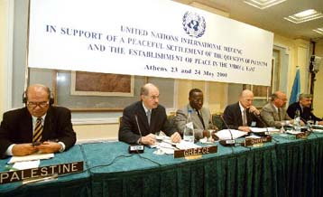 Διεθνής συνάντηση στην Αθήνα για την ειρήνευση στη Μέση Ανατολή