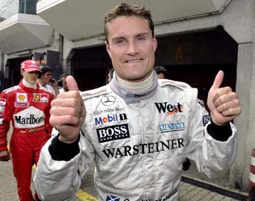 O David Coulthard ξεκινά πρώτος στο GP Ευρώπης!