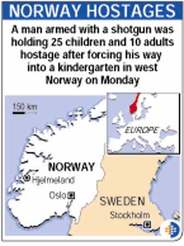 Ελεύθεροι οι περισσότεροι όμηροι του Νορβηγού ενόπλου