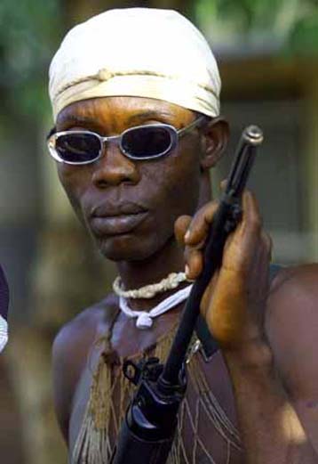 Οι κυανόκρανοι απωθούν τους αντάρτες από στρατηγικά σημεία της Σιέρα Λεόνε