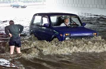 Βενετία έγινε η Μόσχα από τις βροχοπτώσεις