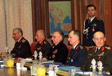 Ενστάσεις από τους Τούρκους στρατηγούς για την ευρωπαϊκή πορεία της χώρας