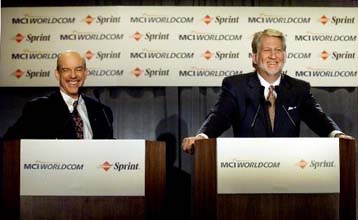 Αρνητική η ΕΕ για τη συγχώνευση WorldCom-Sprint