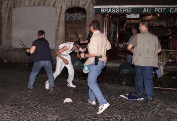 Επεισόδια μετά τους πανηγυρισμούς των Τούρκων στις Βρυξέλλες