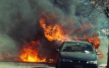 Επίθεση σε αυτοκίνητο του ΟΗΕ από την οργάνωση Μαύρο Αστέρι