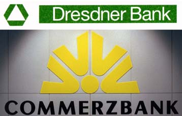 Επιβεβαιώνονται οι συνομιλίες συγχώνευσης Dresdner Bank και Commerzbank
