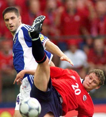 Νόμος Μιλόσεβιτς και η Γιουγκοσλαβία 1-0 τη Νορβηγία