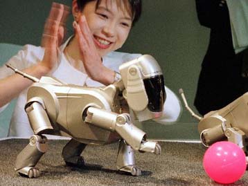 Bluetooth και στο σκύλο-ρομπότ της Sony