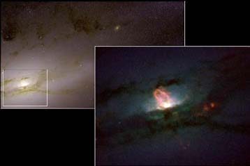 Μαύρη τρύπα δημιουργεί τεράστια φυσαλίδα από καυτά αέρια