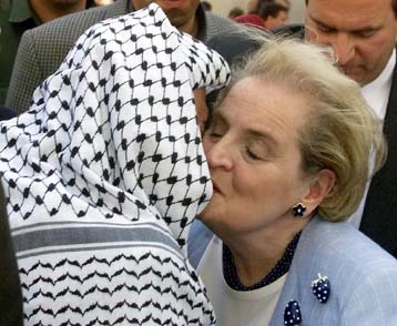 Καμπ Ντέιβιντ μεταξύ Ισραηλινών και Παλαιστινίων ανακοίνωσε η Ολμπράιτ