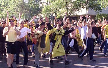 Αγωγή κατά της αστυνομίας από την ΕΠΑΕ για τα 2.500 σπασμένα καθίσματα στο Καυταντζόγλειο