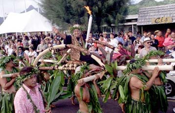 Η Ολυμπιακή φλόγα στη Νέα Ζηλανδία