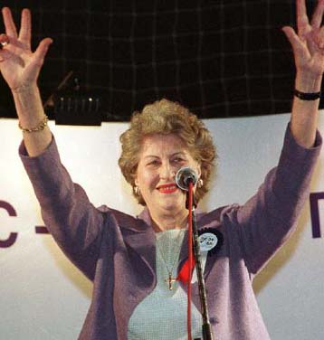 Νέο κόμμα ετοιμάζει η Βόσνια πρώην πρόεδρος Μπιλιάνα Πλάβσιτς