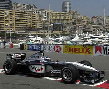 Ταχύτερος ο Μ.Hakkinen στα ελεύθερα δοκιμαστικά του GP Monaco