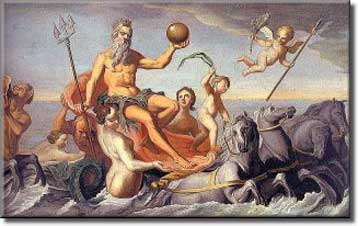 Πουριτανοί γονείς… ντύνουν άγαλμα του Ποσειδώνα στο Σακραμέντο