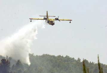 Αναζωπυρώθηκε η πυρκαγιά στην Αγιά Λάρισας – Σε πλήρη ύφεση τα μέτωπα στον Κάλαμο