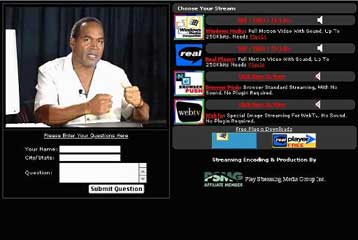 Δέκα δολάρια η συμμετοχή στη δικτυακή συνέντευξη του Ο.Τζ. Σίμπσον