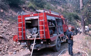 Εσβησε η πυρκαγιά στον Κάλαμο