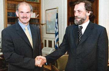 Συνάντηση Παπανδρέου – Ντράσκοβιτς στην Αθήνα
