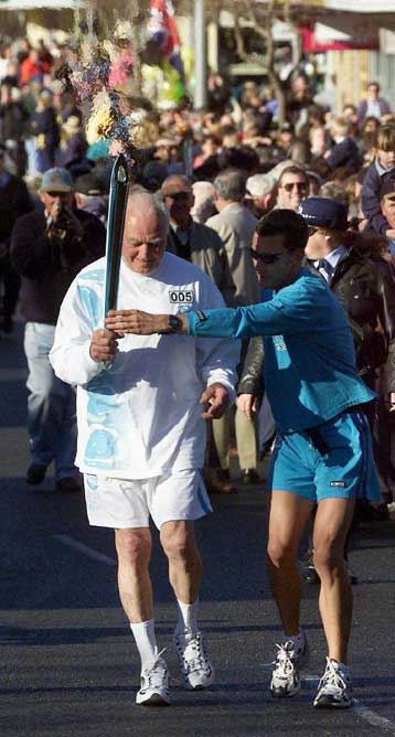 Απεβίωσε λαμπαδηδρόμος έπειτα από τη διαδρομή του