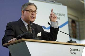 Το Deutsche Boerse εμμένει στη συγχώνευση των χρηματιστηρίων Λονδίνου και Φρανκφούρτης