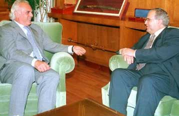 Αγνοούμενοι και Κυπριακό απασχόλησαν Τσοχατζόπουλο και Κασουλίδη