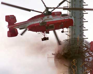 Πυρκαγιά στον Πύργο Τηλεόρασης της Μόσχας με τέσσερις αγνοουμένους