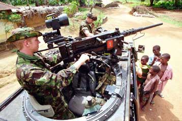 Αγνοείται η τύχη 11 Βρετανών στρατιωτών στη Σιέρα Λεόνε