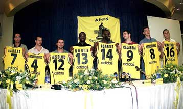 Εγιναν τα αποκαλυπτήρια του νέου Αρη στο μπάσκετ