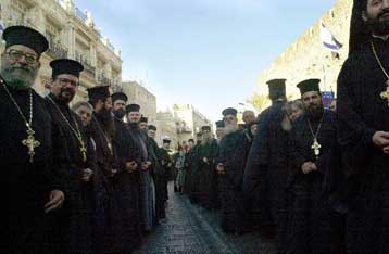 Θερμής υποδοχής έτυχε ο Χριστόδουλος στα Ιεροσόλυμα