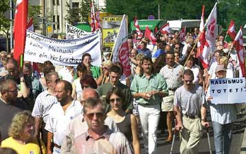 Αναστέλλει τις διαδηλώσεις το ακροδεξιό κόμμα της Γερμανίας NPD