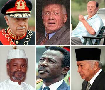 Το ντόμινο Πινοσέτ φοβούνται πλέον οι συνταξιούχοι δικτάτορες ανά τον κόσμο