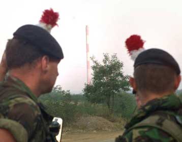 Επτά Βέλγοι της KFOR συνελήφθησαν και κρατήθηκαν από Σέρβους αστυνομικούς