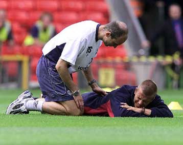 Αποχώρησε από την προπόνηση της Μάντσεστερ ο Μπέκαμ