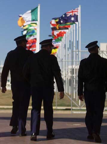 Ξεκινά η τελική πρόβα για την ασφάλεια στους Ολυμπιακούς Αγώνες του Σίδνεϊ