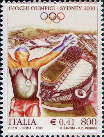 Σε γραμματόσημα οι χρυσοί Αυστραλοί Ολυμπιονίκες